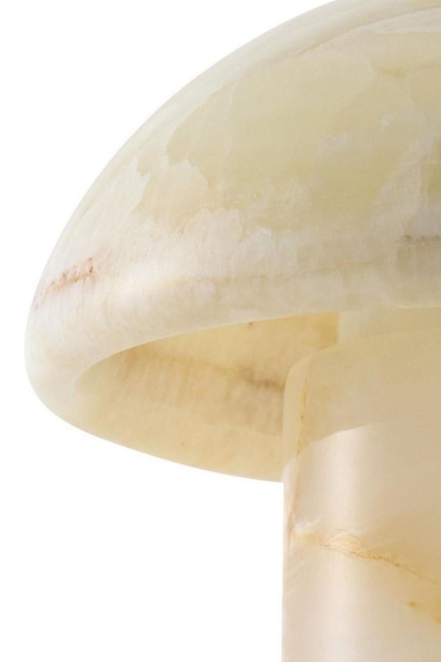 Caviya Marble Mushroom Cordless Rechargeable Table Lamp #3