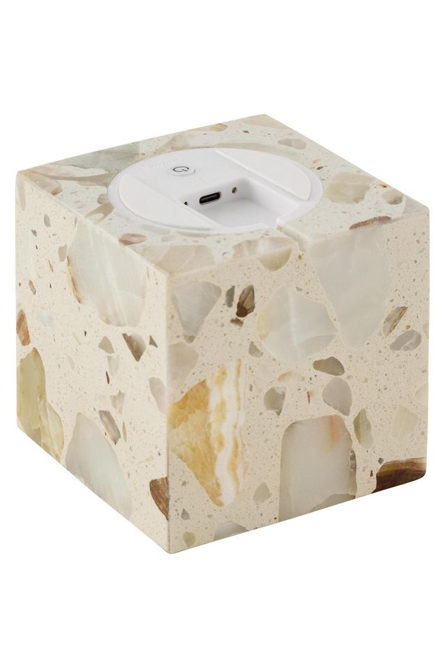 Caviya Multi-Marble Cordless Rechargeable Table Lamp #3