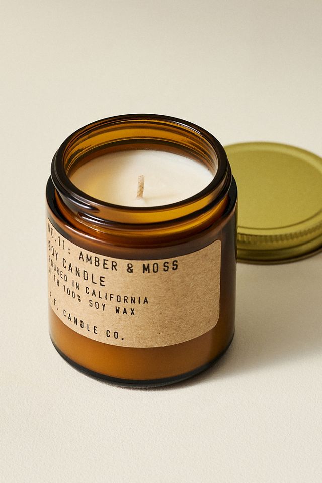 P.F. Candle Co. Fresh Amber & Moss Mini Glass Candle #2