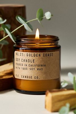 P.F. Candle Co. Fresh Golden Coast Mini Glass Candle