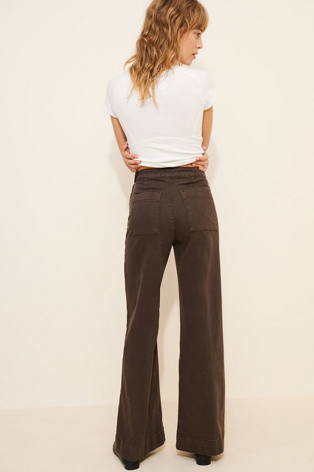 Joe's Jeans The Side Zip Wide-Leg Jeans #1