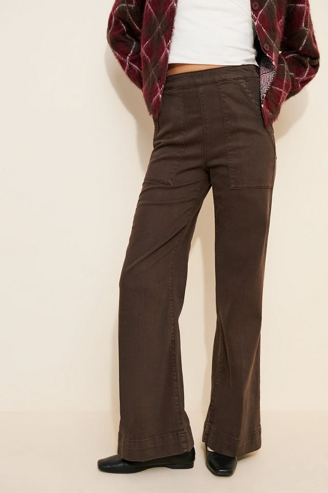 Joe's Jeans The Side Zip Wide-Leg Jeans #3