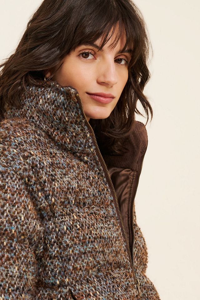 Line + Dot Clyde Tweed Puffer Jacket #2