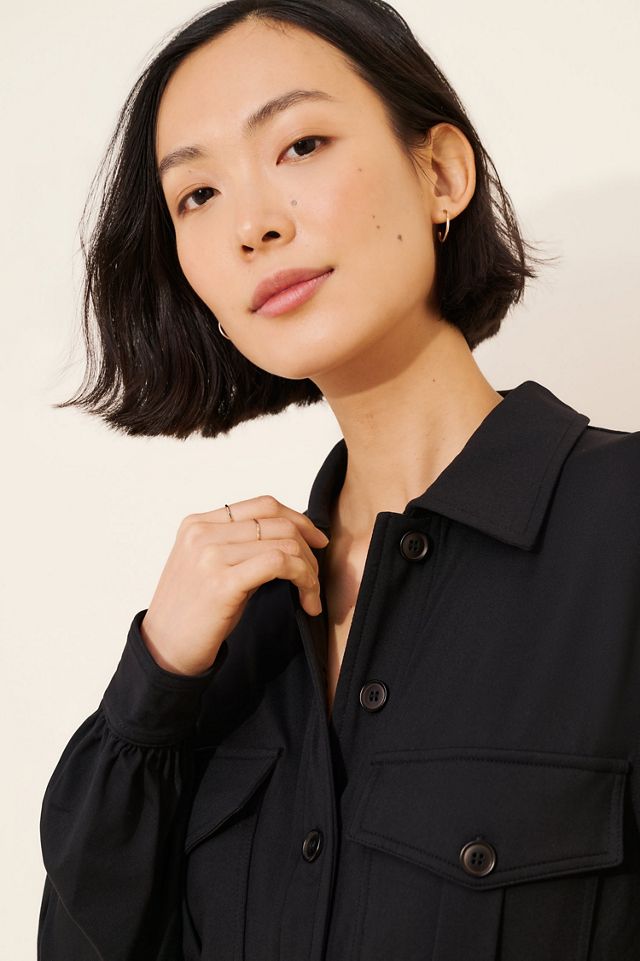 Susana Monaco Cargo Long Sleeve Jumpsuit #2