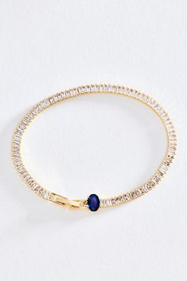 By Anthropologie Birthstone Tennis Bracelet