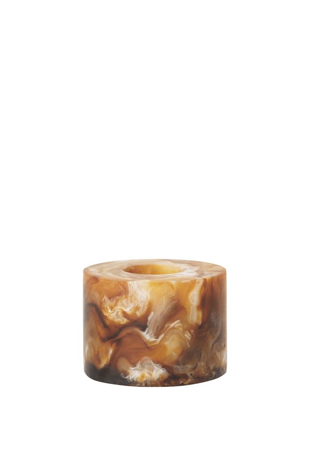 Mist Marbled Resin Single Toothbrush Holder #1