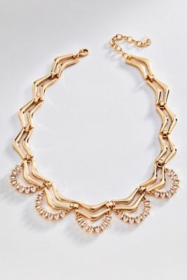 By Anthropologie Crystal Collar Necklace