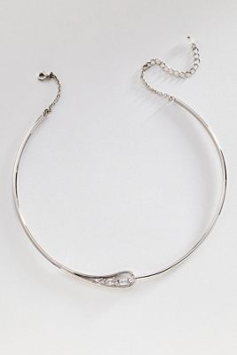 By Anthropologie Encrusted Loop Collar Necklace