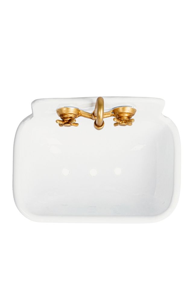 Claw Foot Metal Sink Soap Dish #2