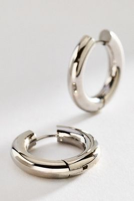 By Anthropologie Water Resistant Medium Tube Earrings