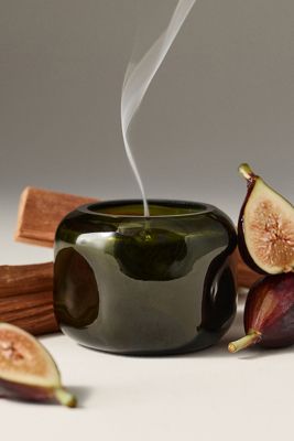 Woody Wild Fig & Cedar Mini Glass Candle