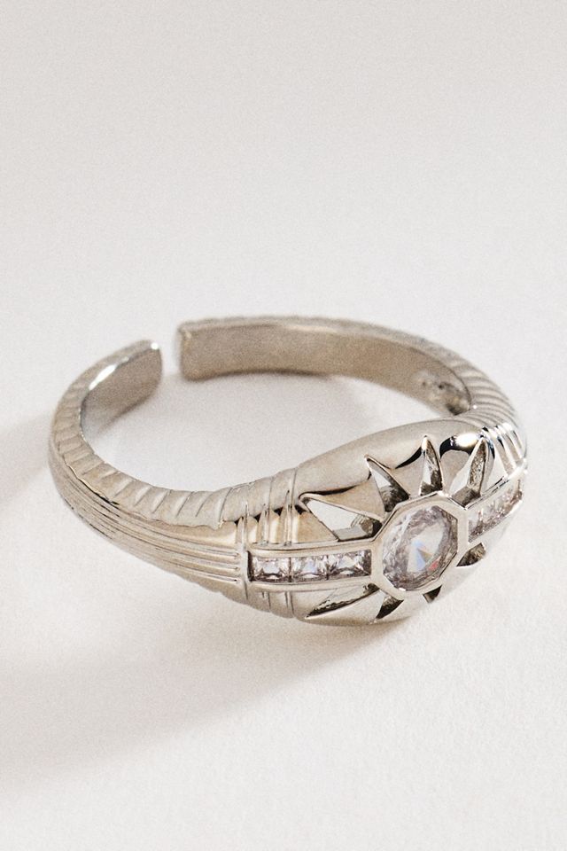 By Anthropologie Starburst Ring #1