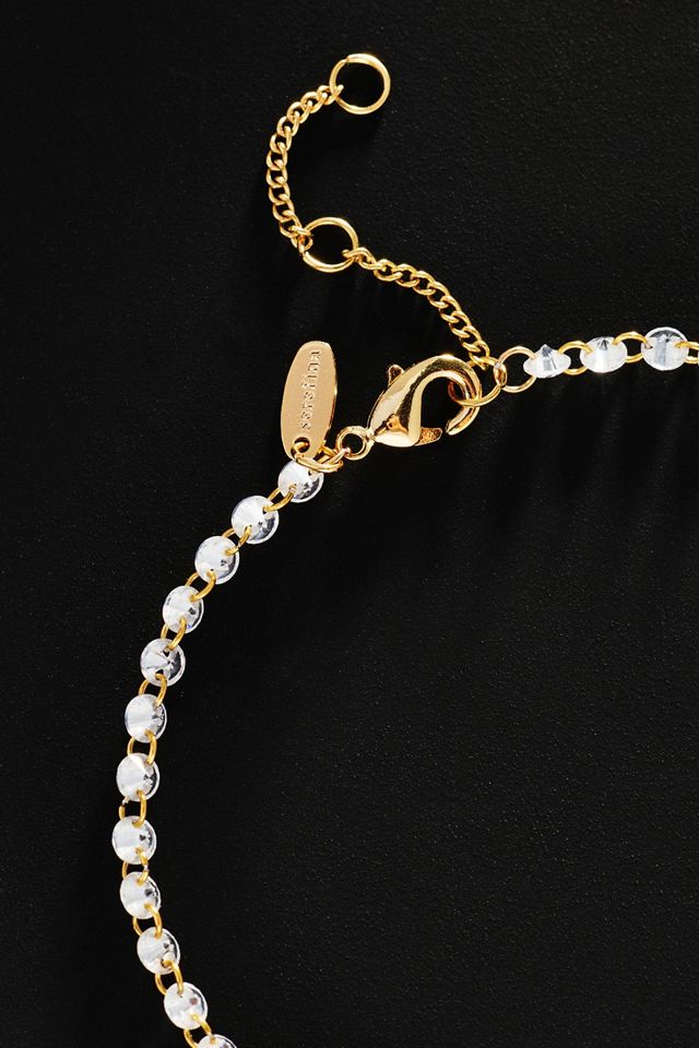 By Anthropologie Demi Fine Floating Crystal Bracelet #1