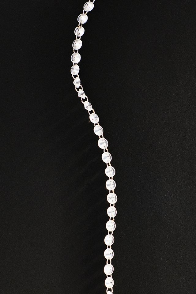 By Anthropologie Demi Floating Crystal Necklace #1