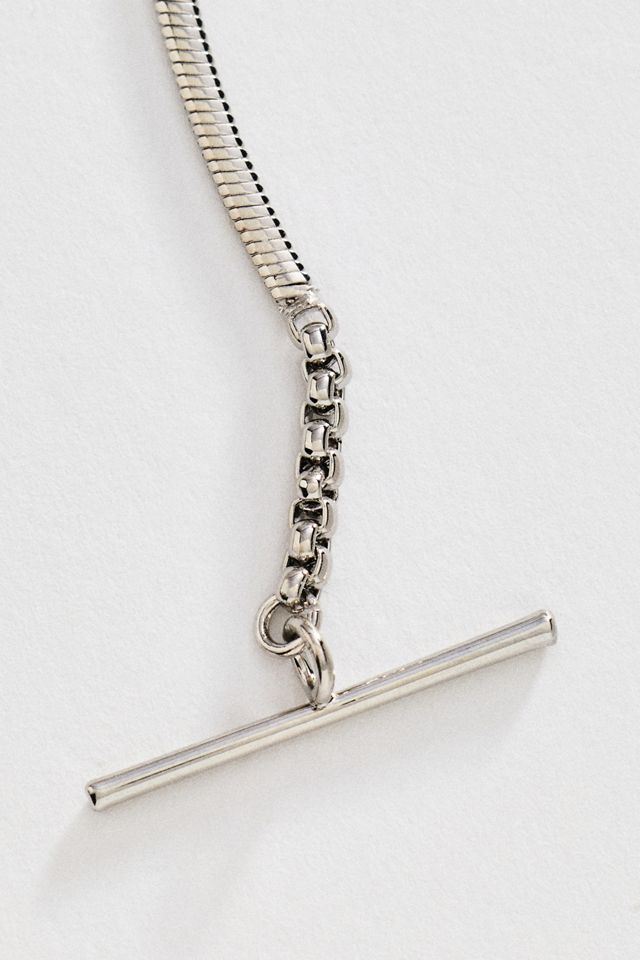 By Anthropologie Toggle Lariat Necklace #1