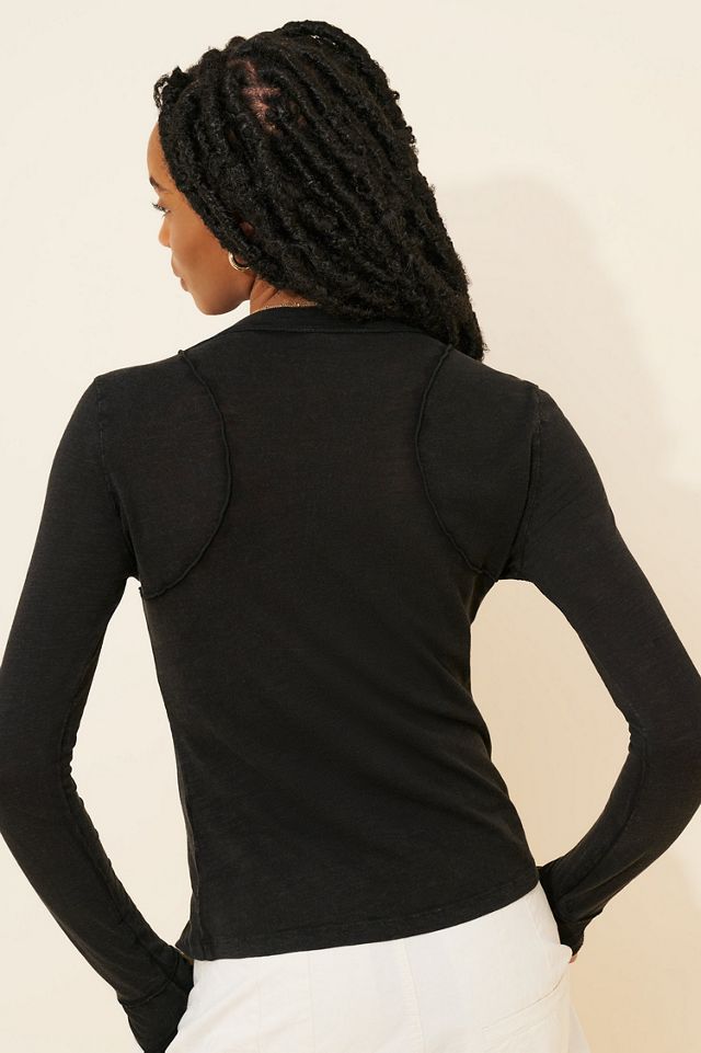 Pilcro Reconstructed Racer Tee #1