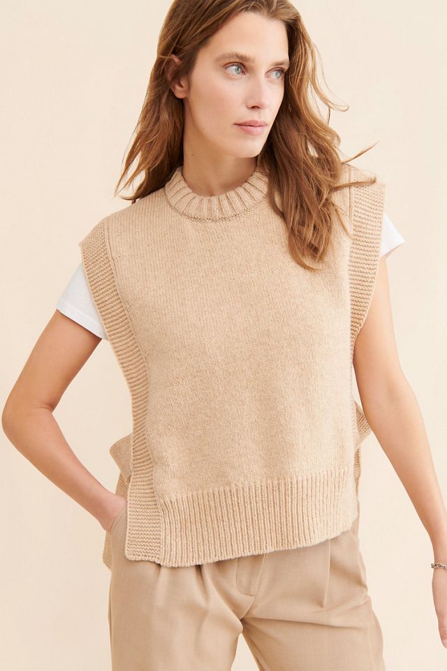 The Knotty Ones Kalvos Knit Vest #2