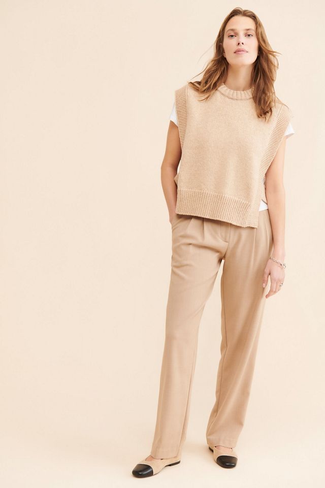 The Knotty Ones Kalvos Knit Vest #3