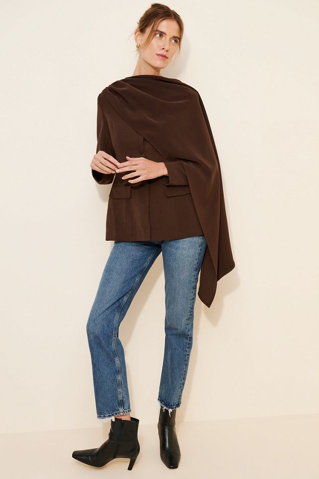 Line + Dot Nimah Scarf Blazer #3