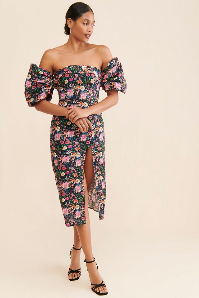 Elliatt Mavis Linen Midi Dress #3