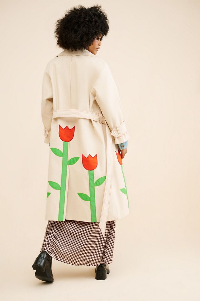 Boyko Tulip Trench Coat #1