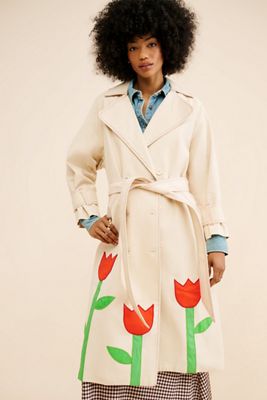 Boyko Tulip Trench Coat