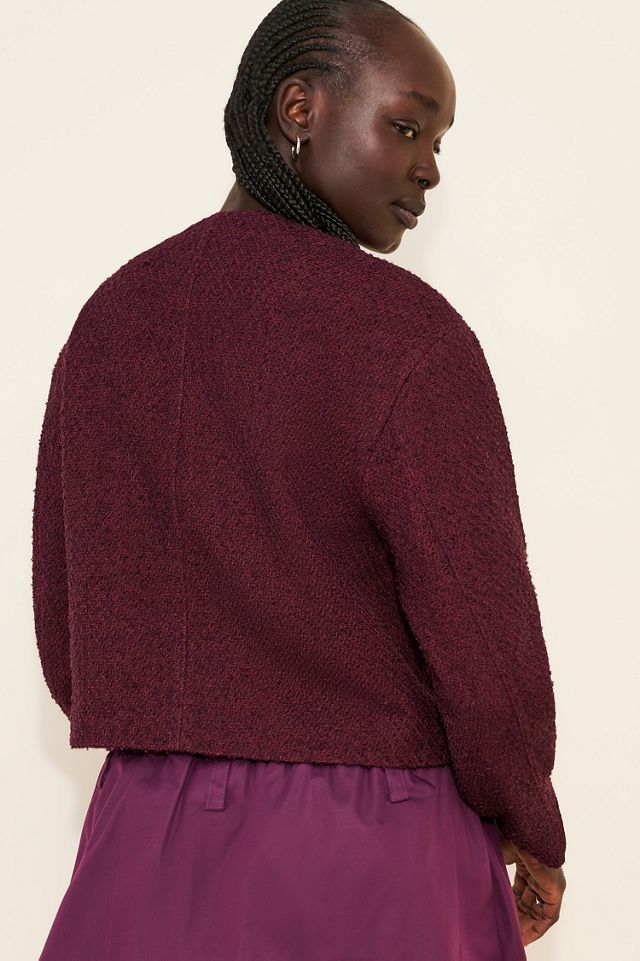 Madewell Tweed Baseball Jacket #1