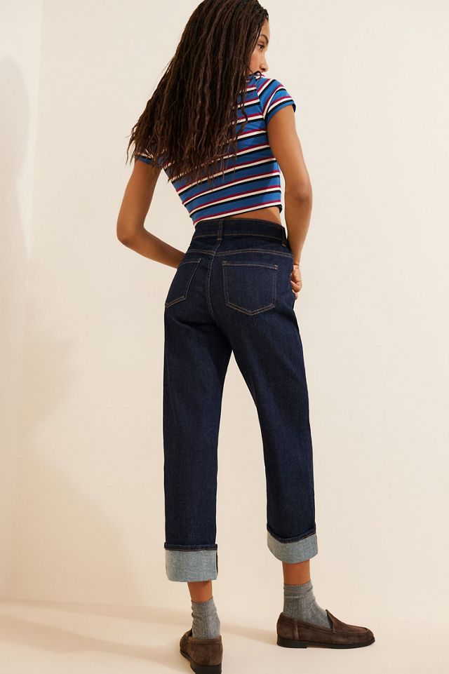 Universal Standard Stevie High Rise Cuffed Jeans #1