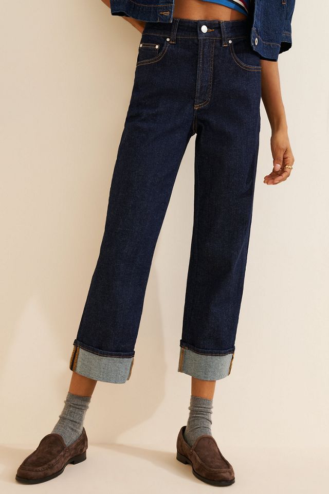 Universal Standard Stevie High Rise Cuffed Jeans #2