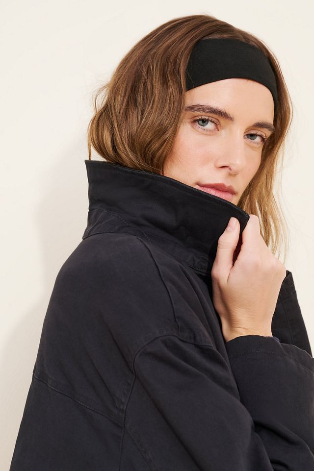 Habitual Relaxed Contrast Collar Barn Jacket #2