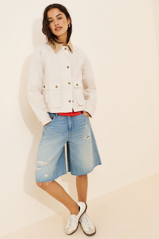 Madewell Washed Swing Barn Jacket #3