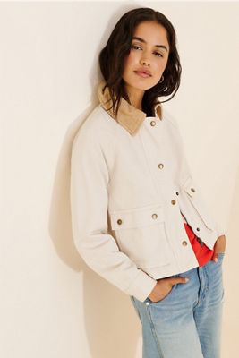 Madewell Washed Swing Barn Jacket