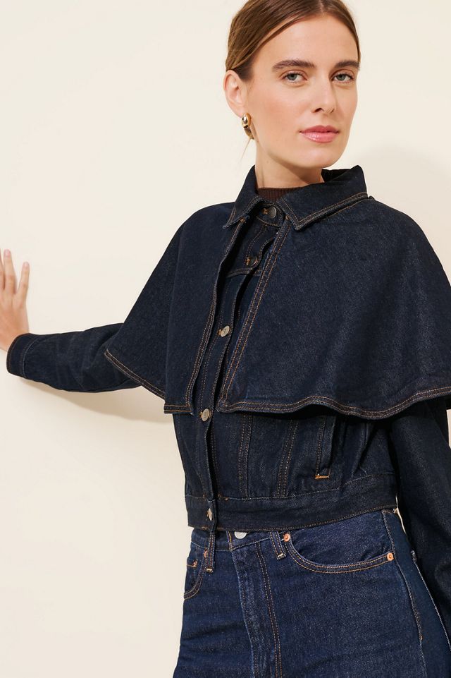 Pilcro Cape Denim Jacket #2