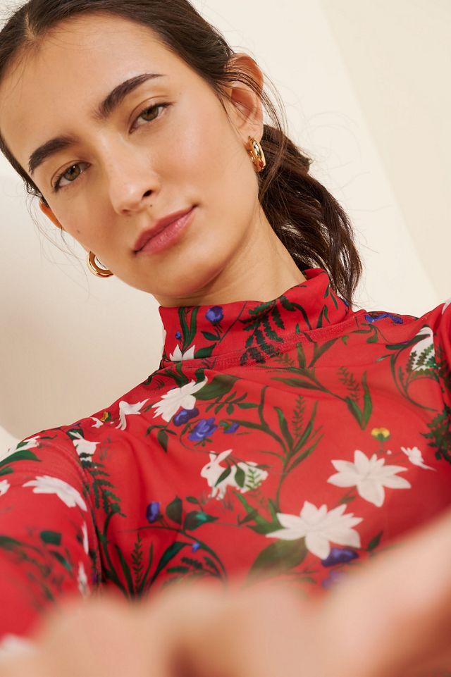 Rachel Antonoff Lillian Mesh Turtleneck #2