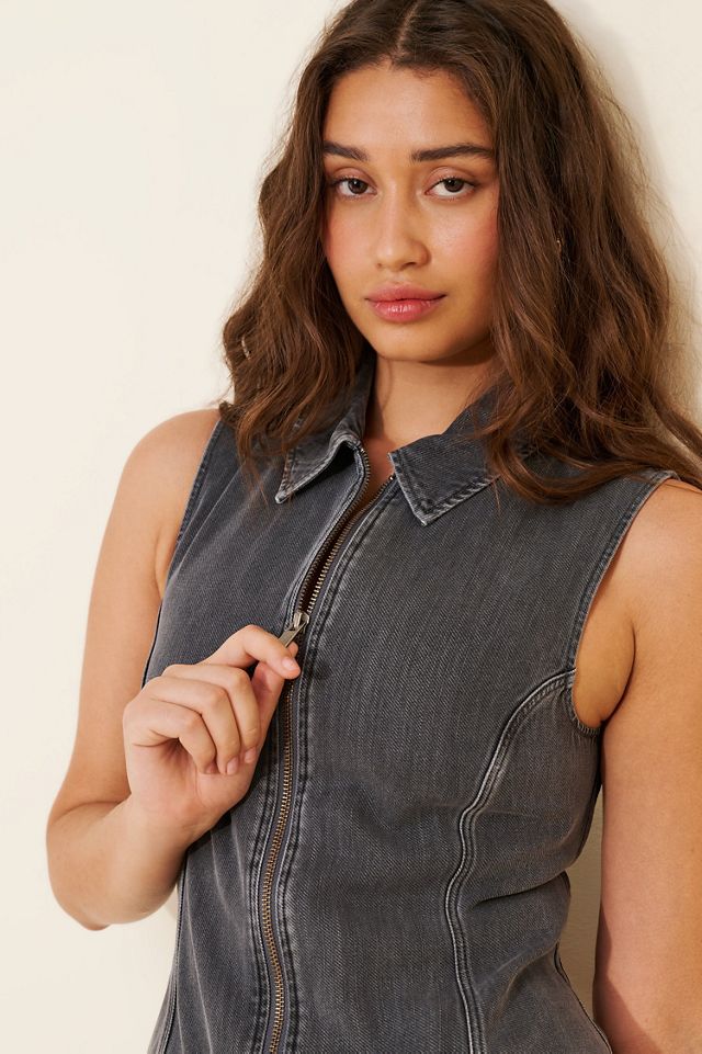 Sams?e Sams?e Saari Denim Top #3