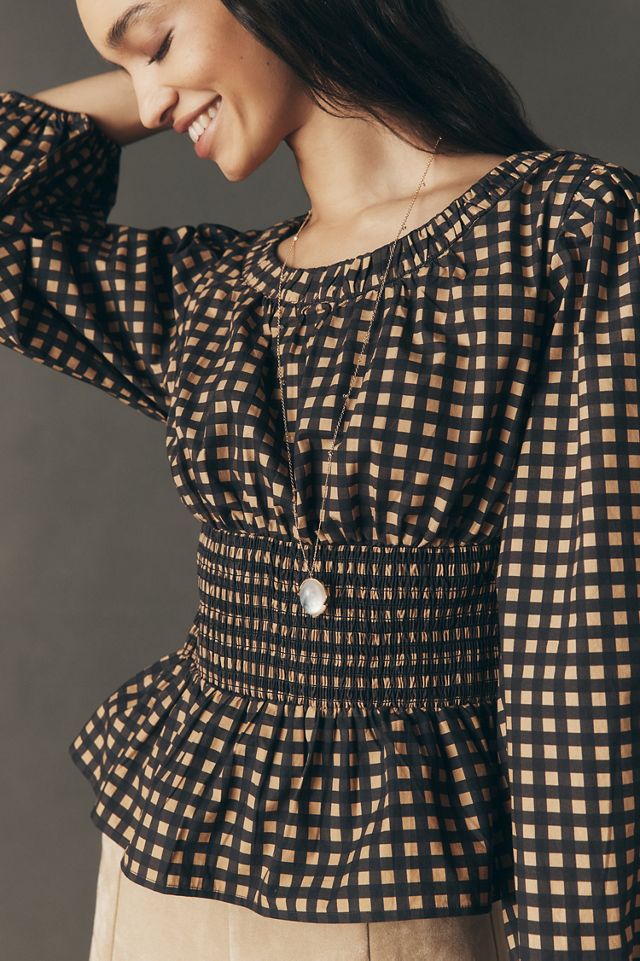 Novelty Waisted Long Sleeve Top #2