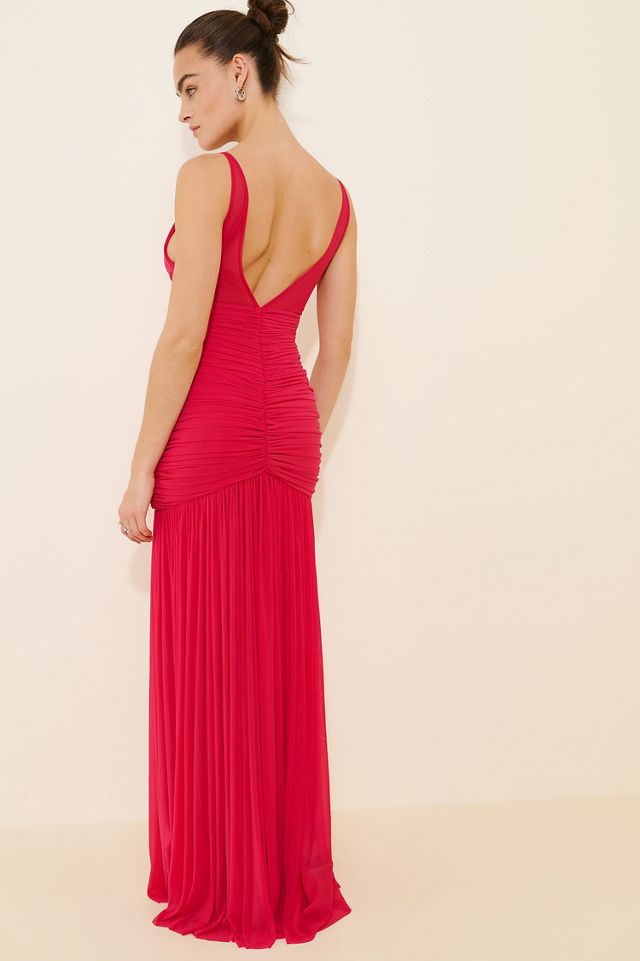 MISHA Inferno Drop-Waist Jersey Dress #1