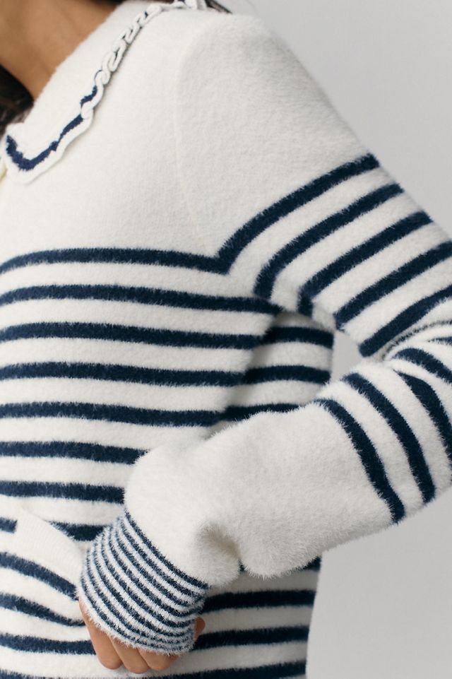 NVLT Striped Knit Jacket #2