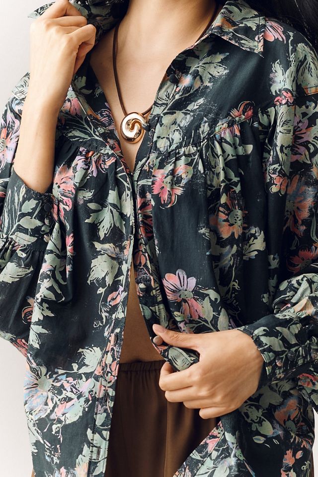 Pilcro Batwing Yoke Blouse #2