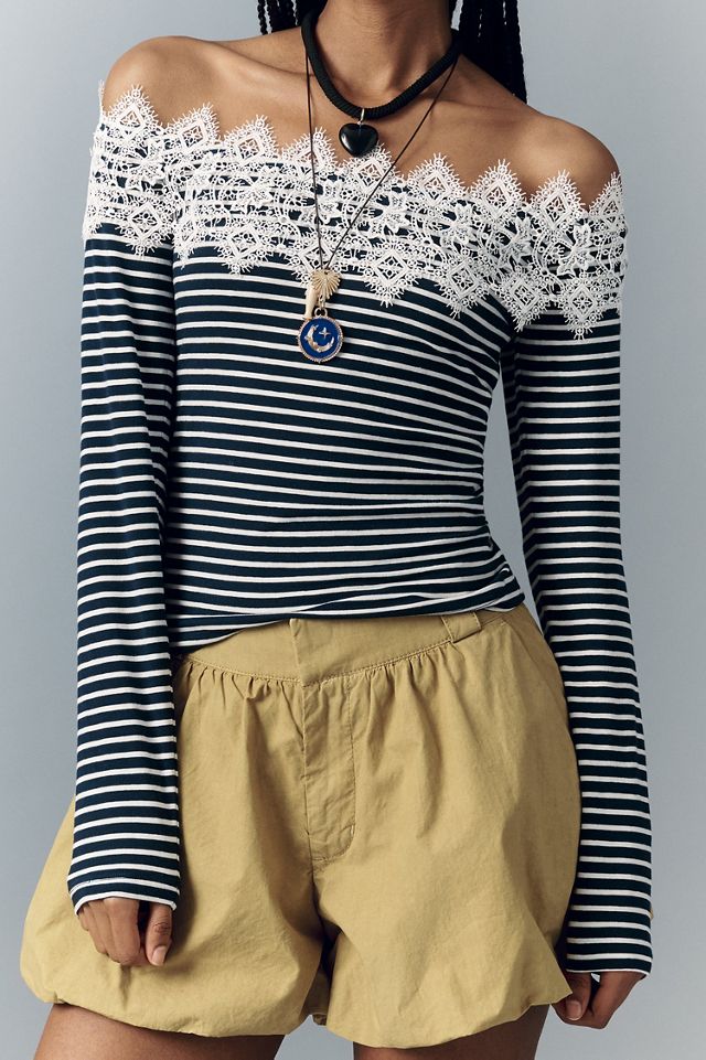 Maeve I See Lace Top #2