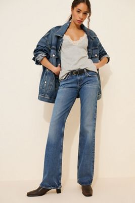 AGOLDE Low Rise Bootcut Jeans