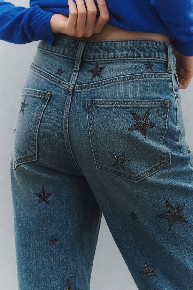 Pilcro The Austyn High-Rise Cuffed Wide-Leg Jeans #3