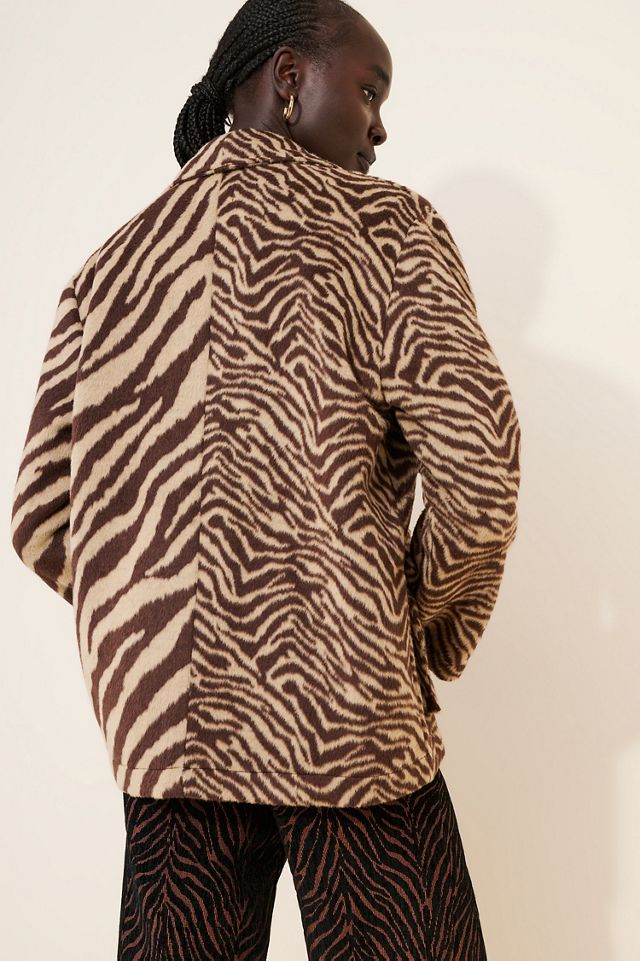 Crescent Zebra Utility Jacket #1