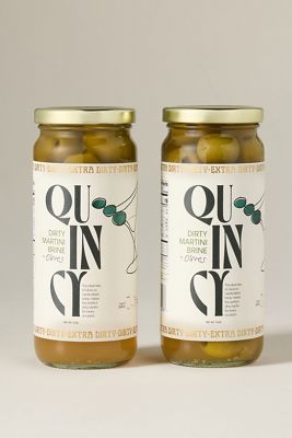 Quincy Olive and Brine, Set of 2