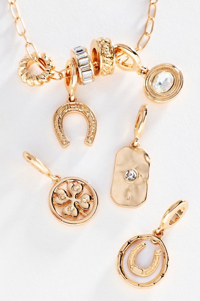 By Anthropologie Charm Necklace Set #2