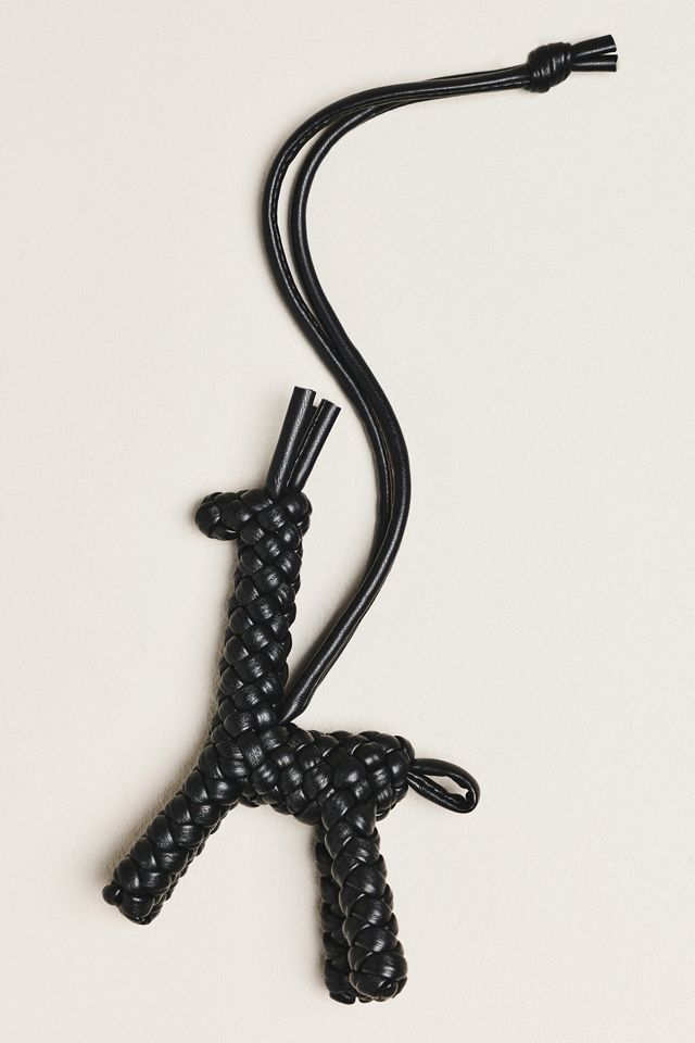 By Anthropologie Woven Icon Bag Charm #1