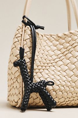 By Anthropologie Woven Icon Bag Charm