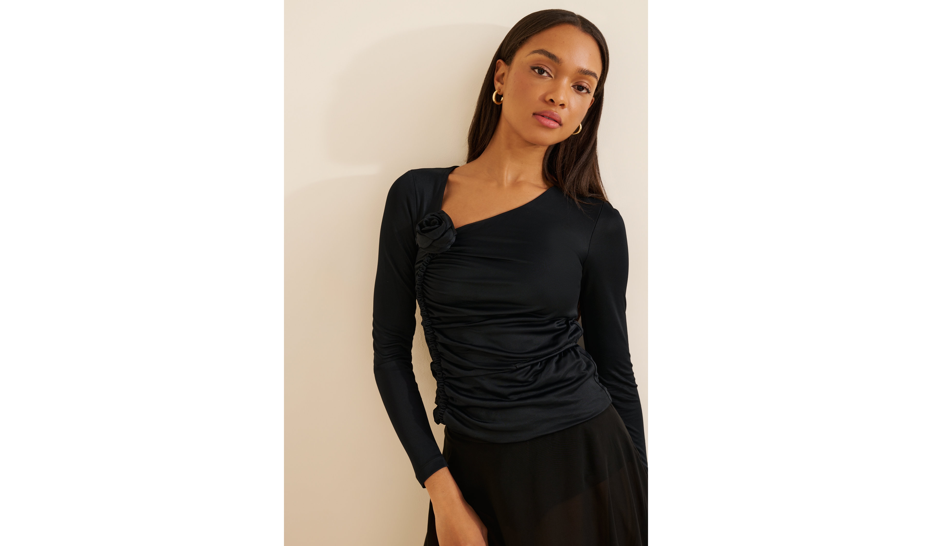 FARM Rio Flower Long Sleeve Top