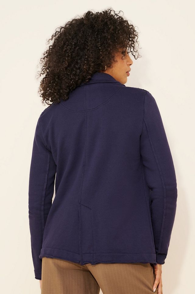 Pilcro Knit Cotton-Blend Peacoat #3