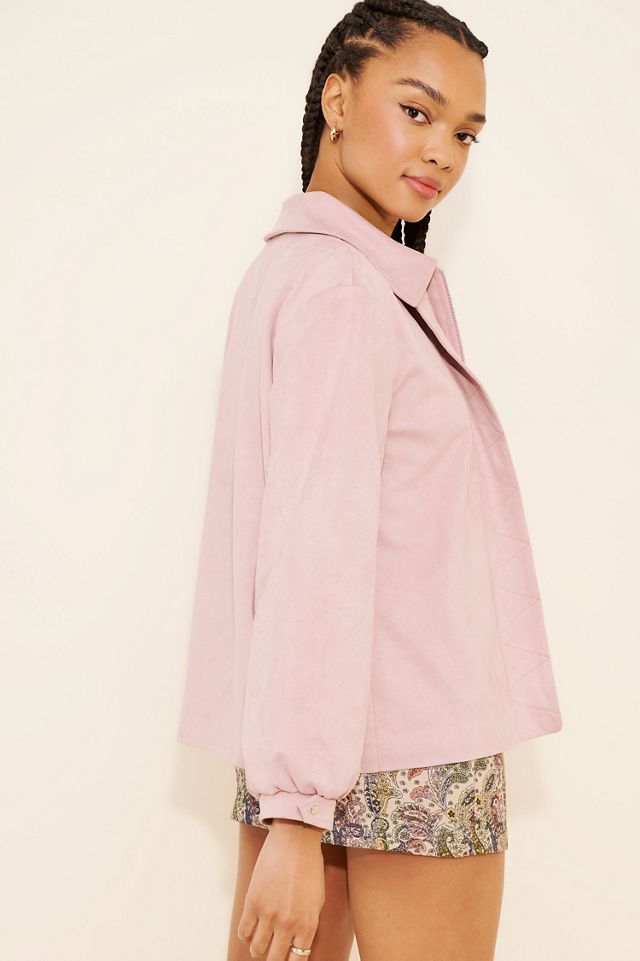 The Frolic Rowe Faux Suede Jacket #1
